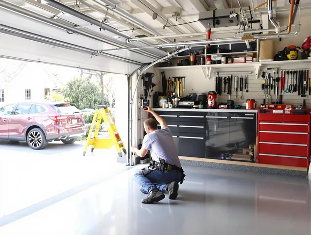 Local garage door repair service by Town 'n' Country Garage Door Repair in Town 'n' Country