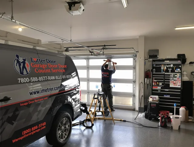 Town 'n' Country Garage Door Repair team performing same-day garage door repair in Town 'n' Country